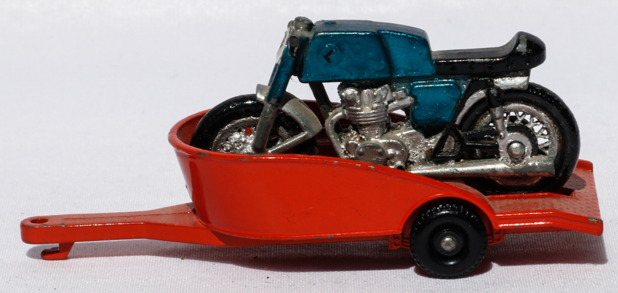 Matchbox Honda motorcycle trailer